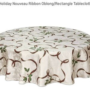 Lenox Holiday SET - table cover, tree skirt, placemats and centerpiece